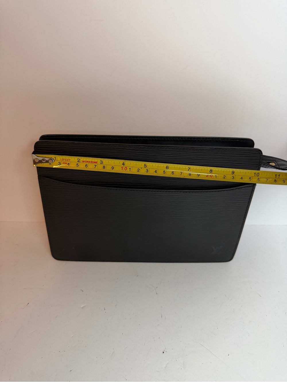 Louis Vuitton Epi Black Leather Pochette Homme Clutch Bag - Picture 4 of 11